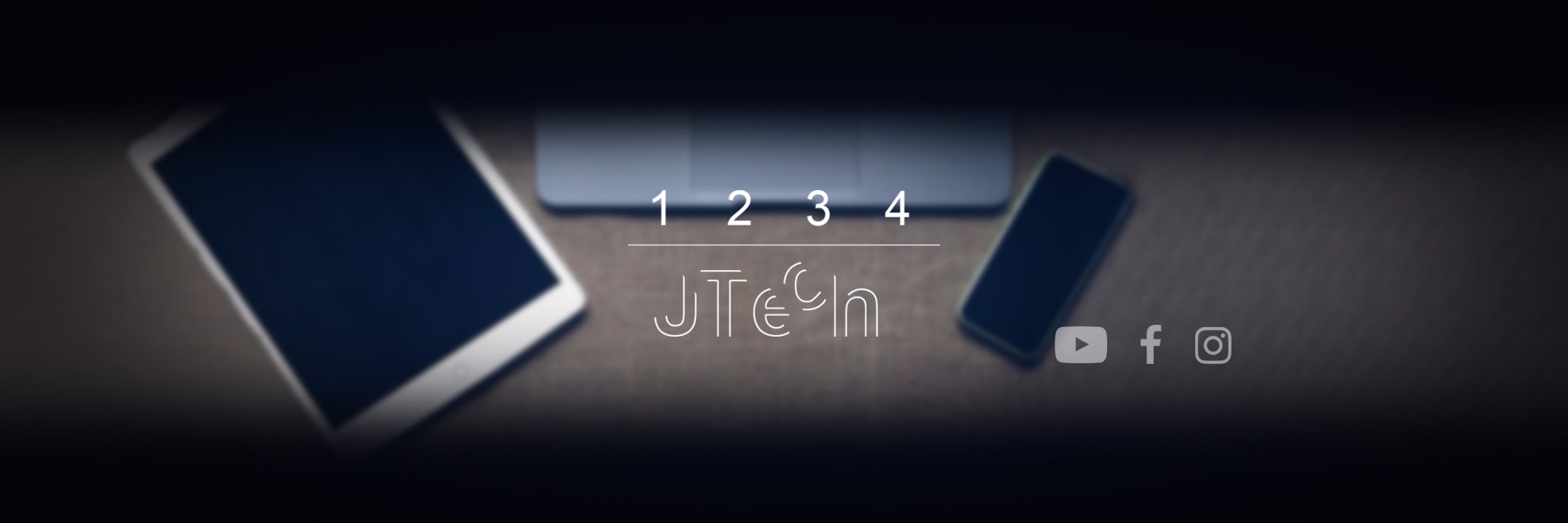 1234jtech's profile banner image