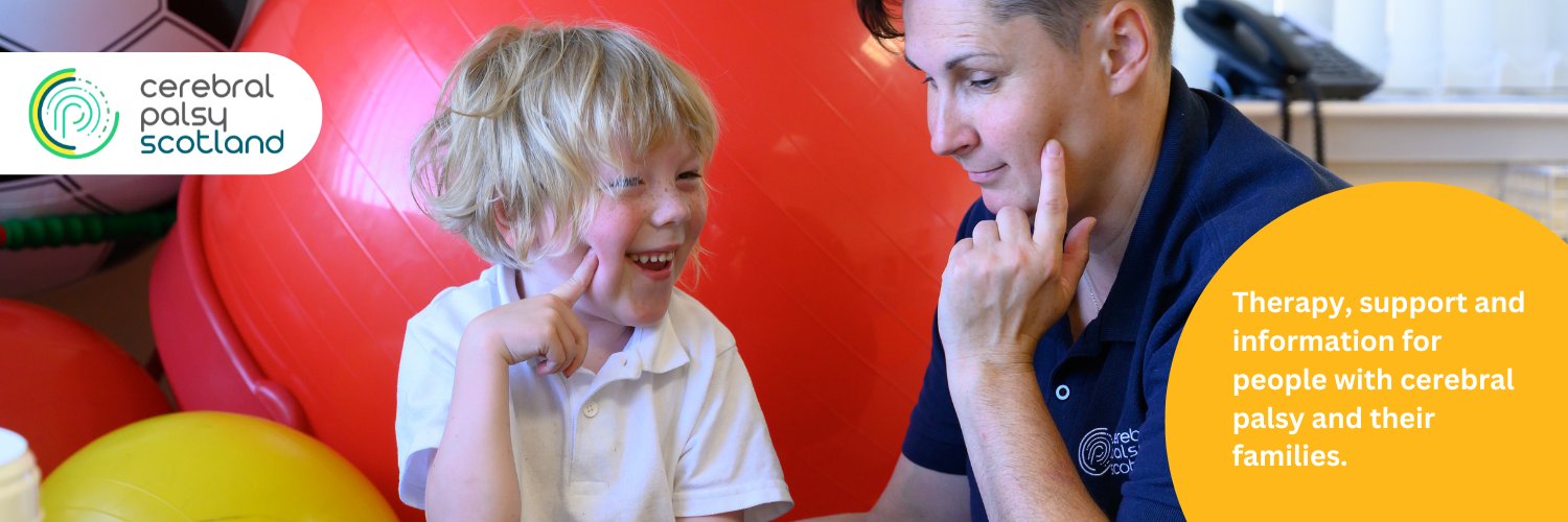 Cerebral Palsy Scotland banner