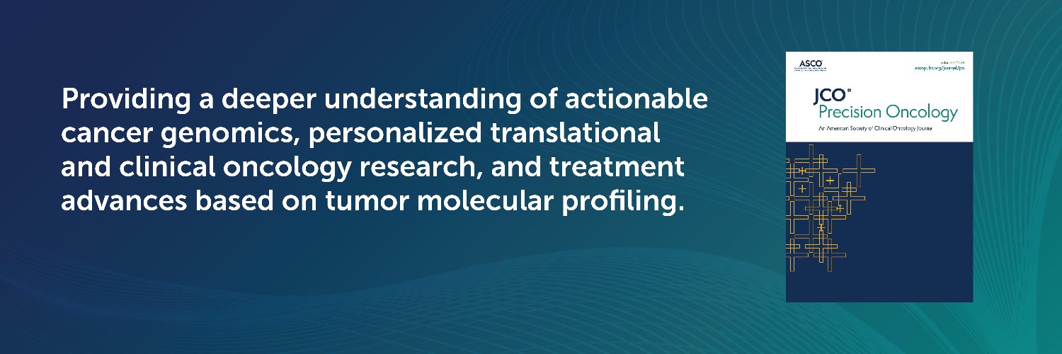 JCO Precision Oncology's banner