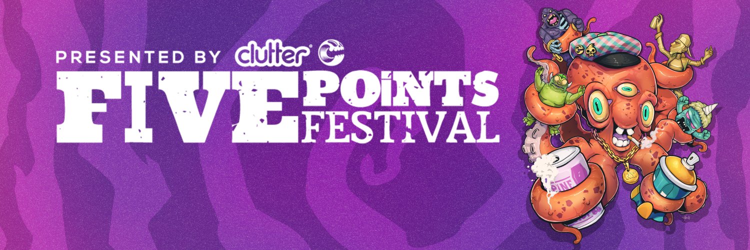 Five Points Festival banner
