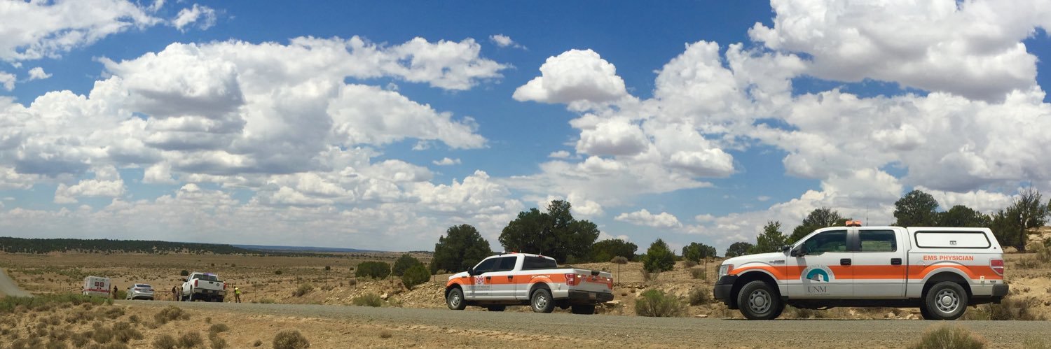 UNM EMS Fellowship banner