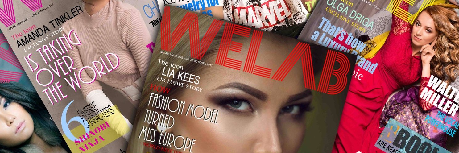 WELAB Magazine banner