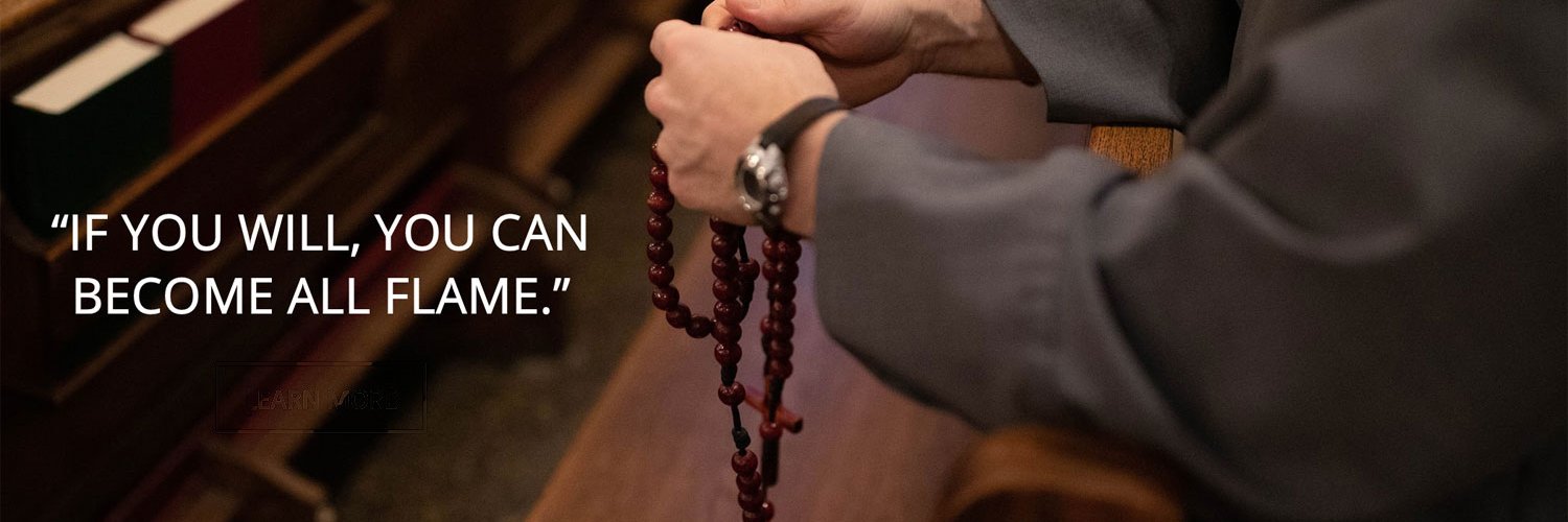 Franciscan Friars of the Holy Spirit banner
