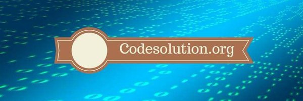 Codesolutionorg Profile Banner