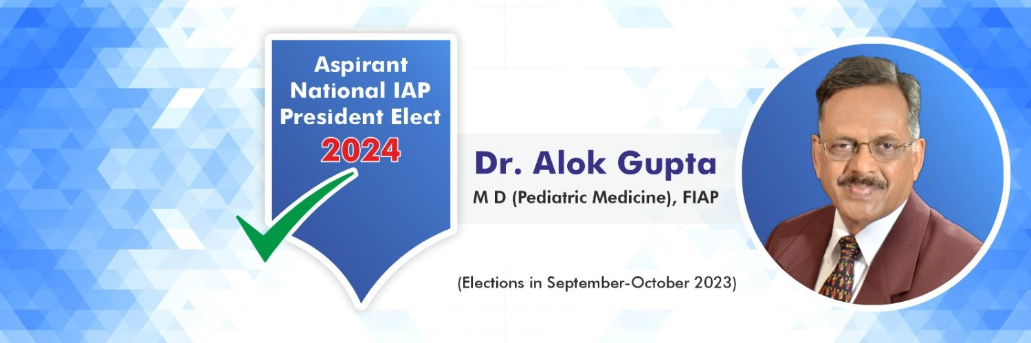 Dr Alok Gupta MD, FIAP, Jaipur banner