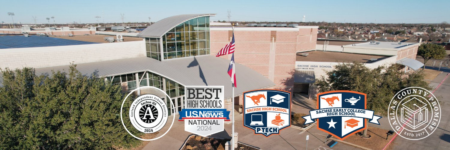 Sachse High School 🎓 banner