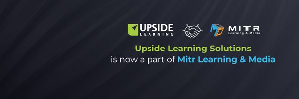 UpsideLearning Profile Banner
