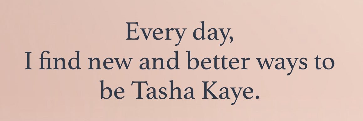 Tasha K. Goodall banner