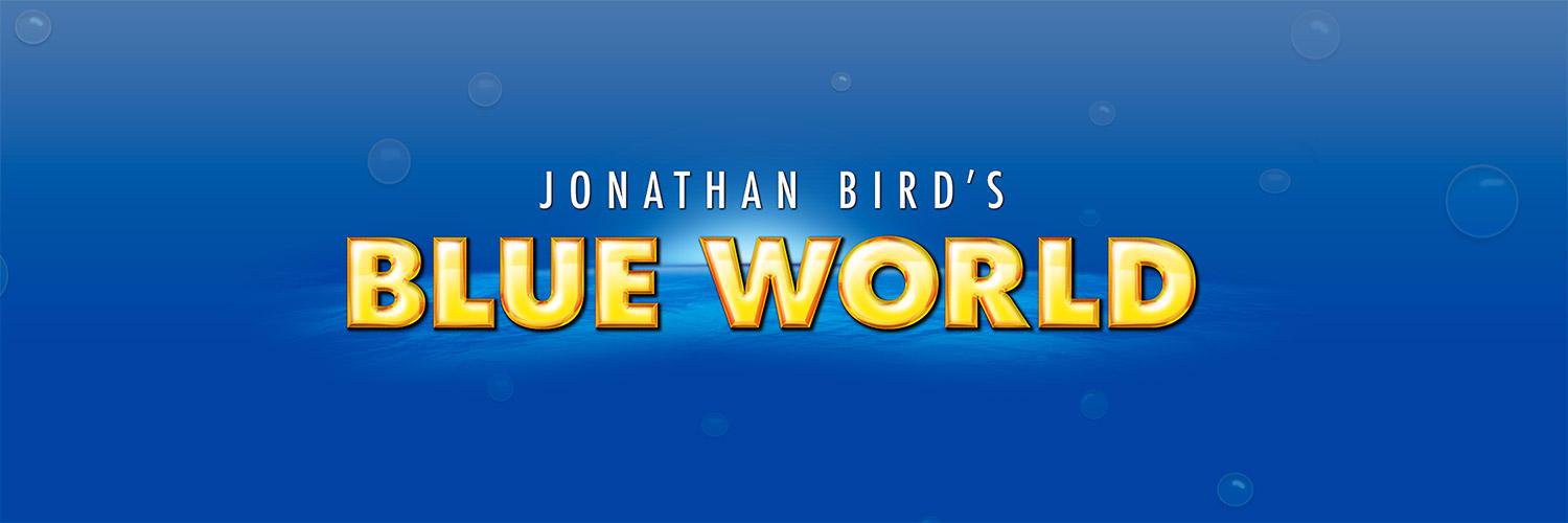 J Bird's Blue World banner
