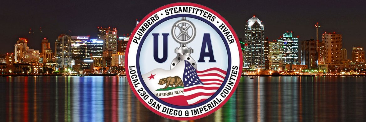 UA Local Union 230 banner