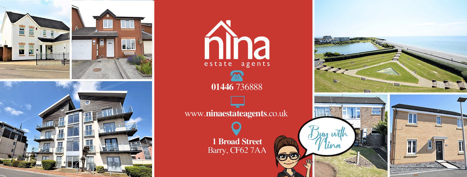 Nina Estate Agents banner