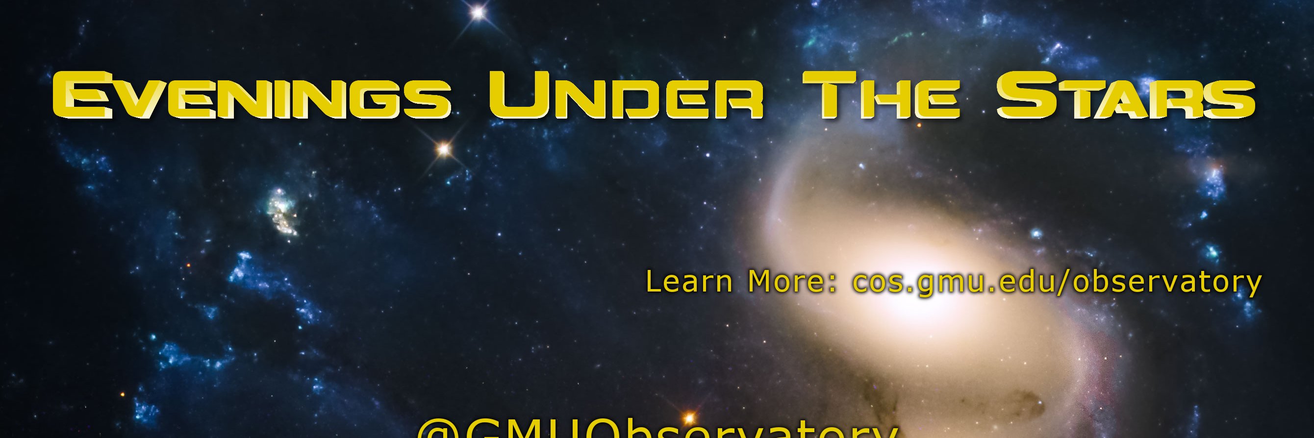 GMUObservatory's profile banner image