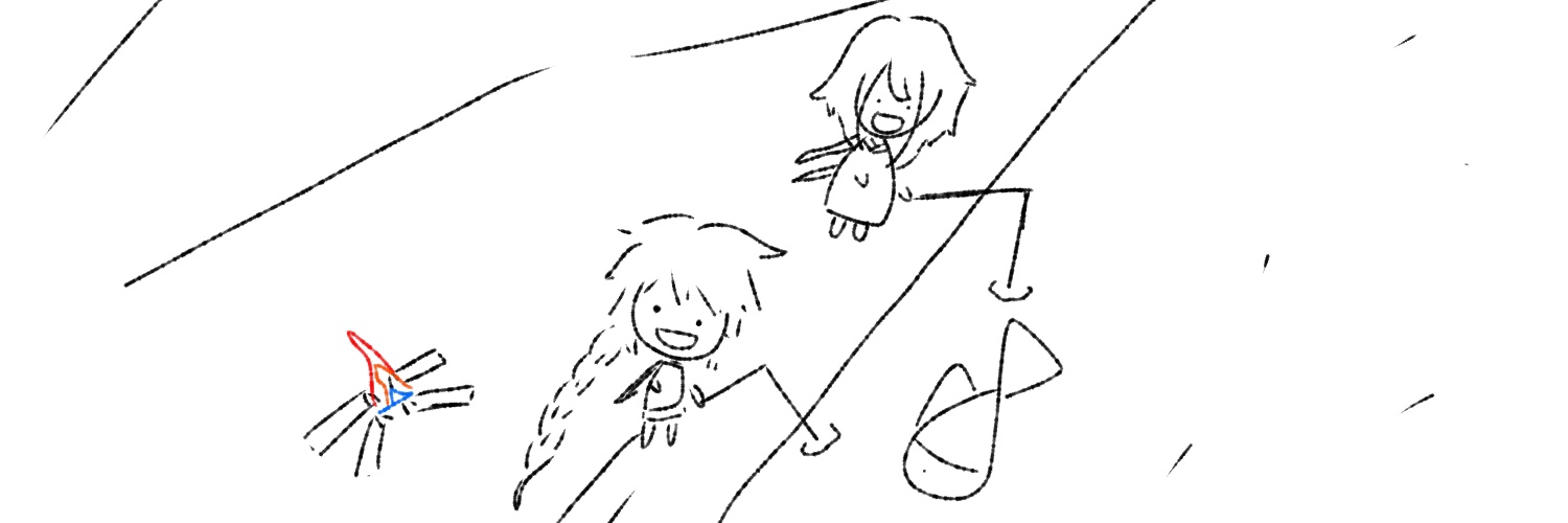 hard working, Hachii banner