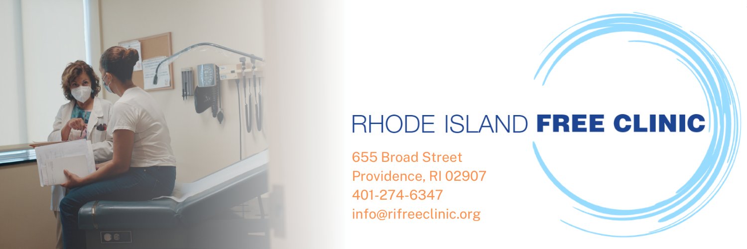 Rhode Island Free Clinic banner