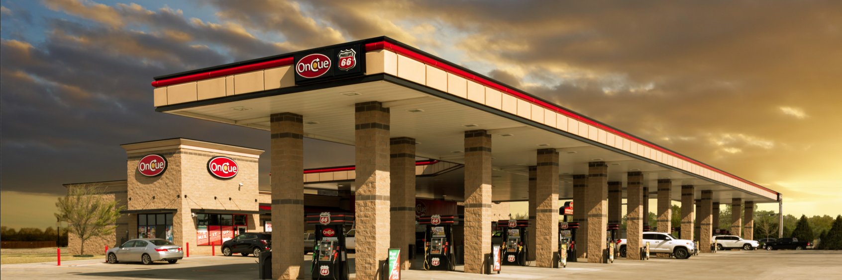 OnCue Express banner