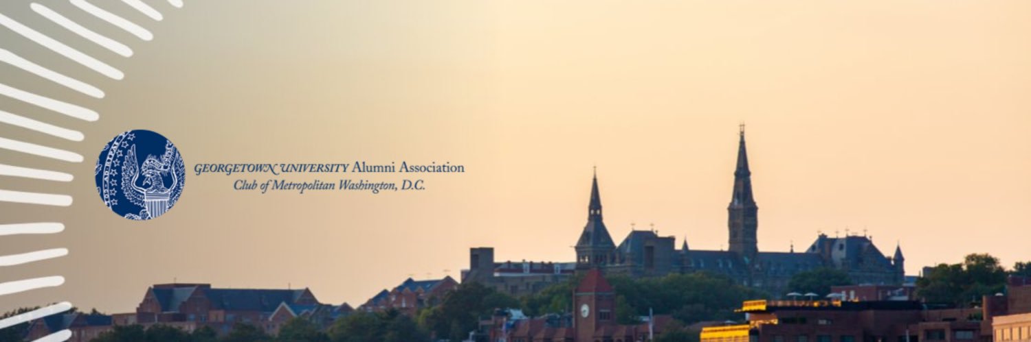 Georgetown D.C. Alumni Club banner