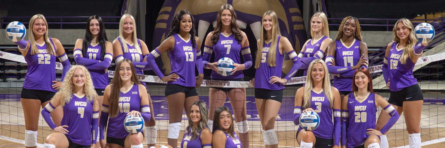 Western Carolina Volleyball's banner