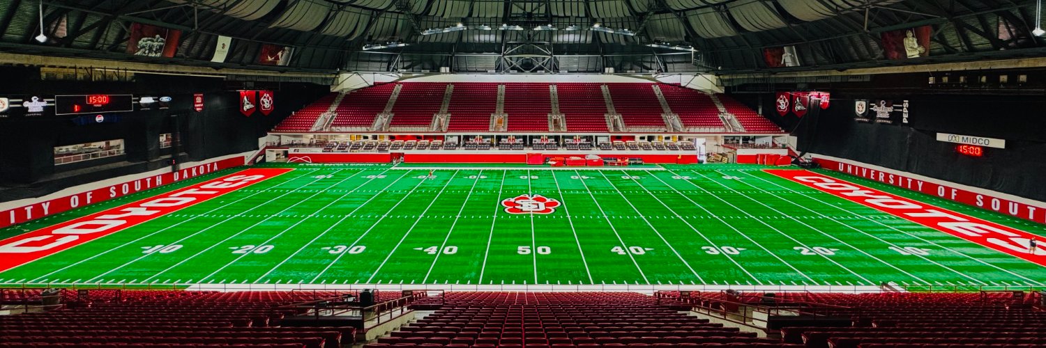 South Dakota Football's banner
