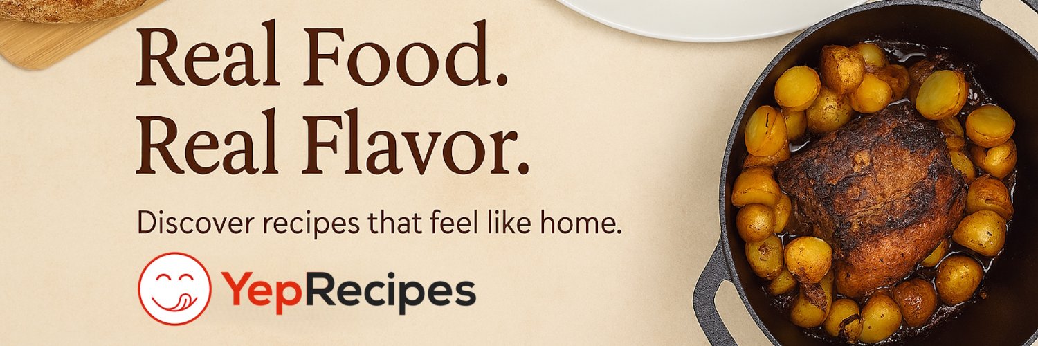 YepRecipes's profile banner image