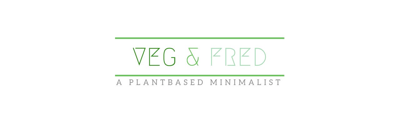Veg & Fred - A plantbased minimalist banner