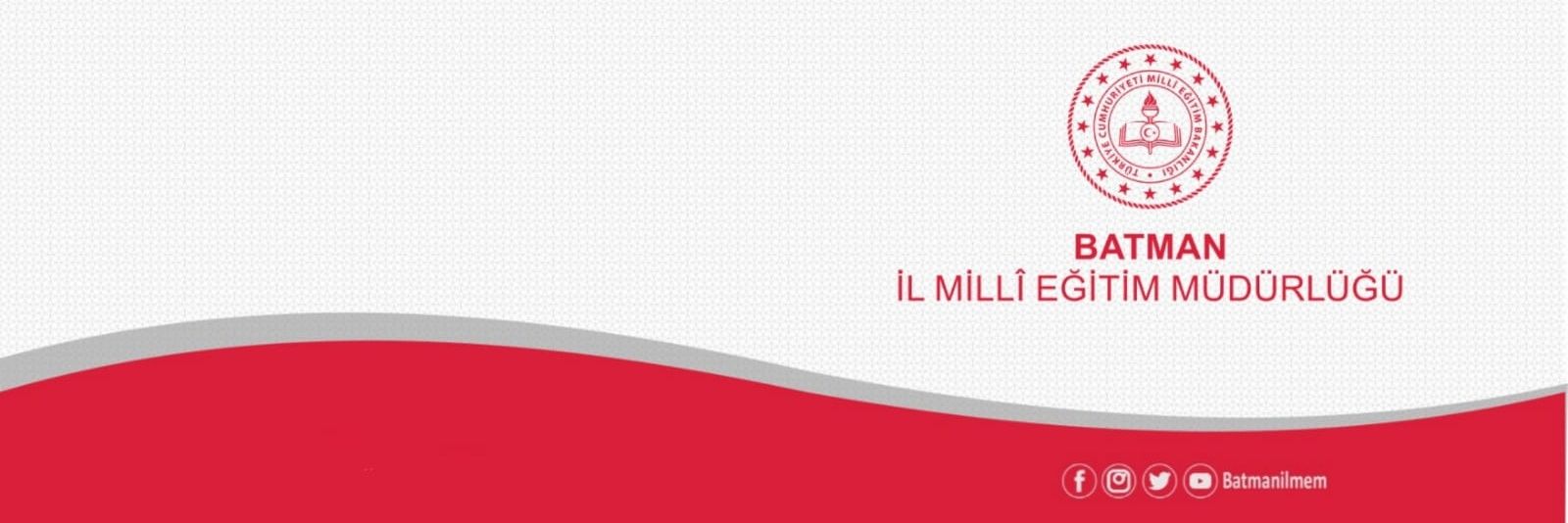 Batman İl Millî Eğitim Müdürlüğü banner
