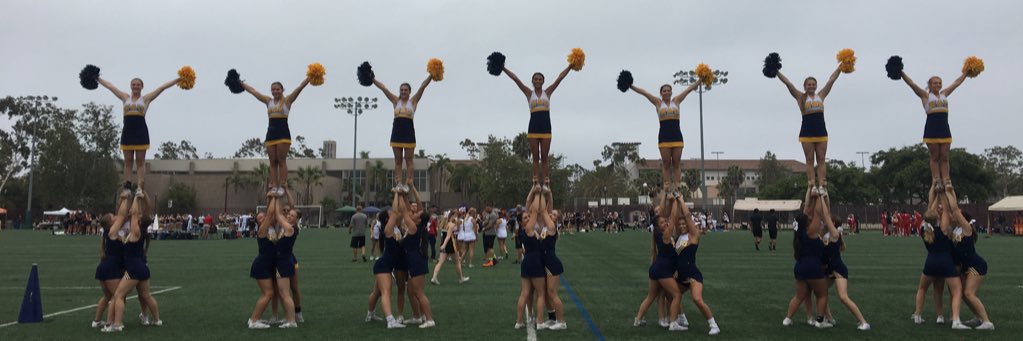 NAU Cheer banner