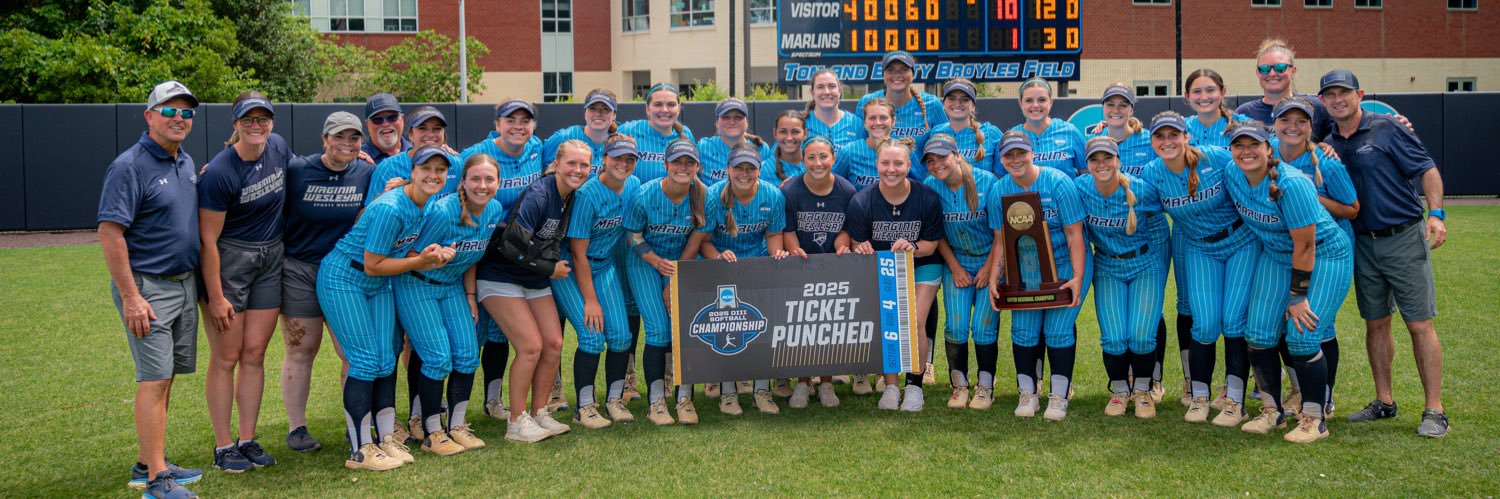 Va Wesleyan Softball's banner