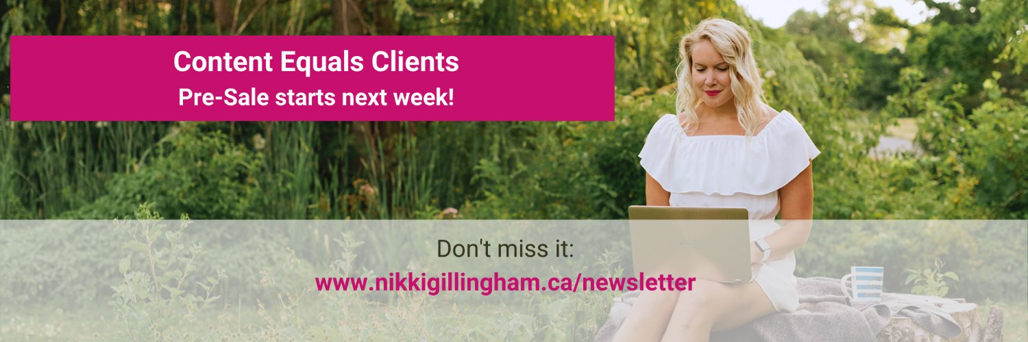 Nikki Gillingham banner
