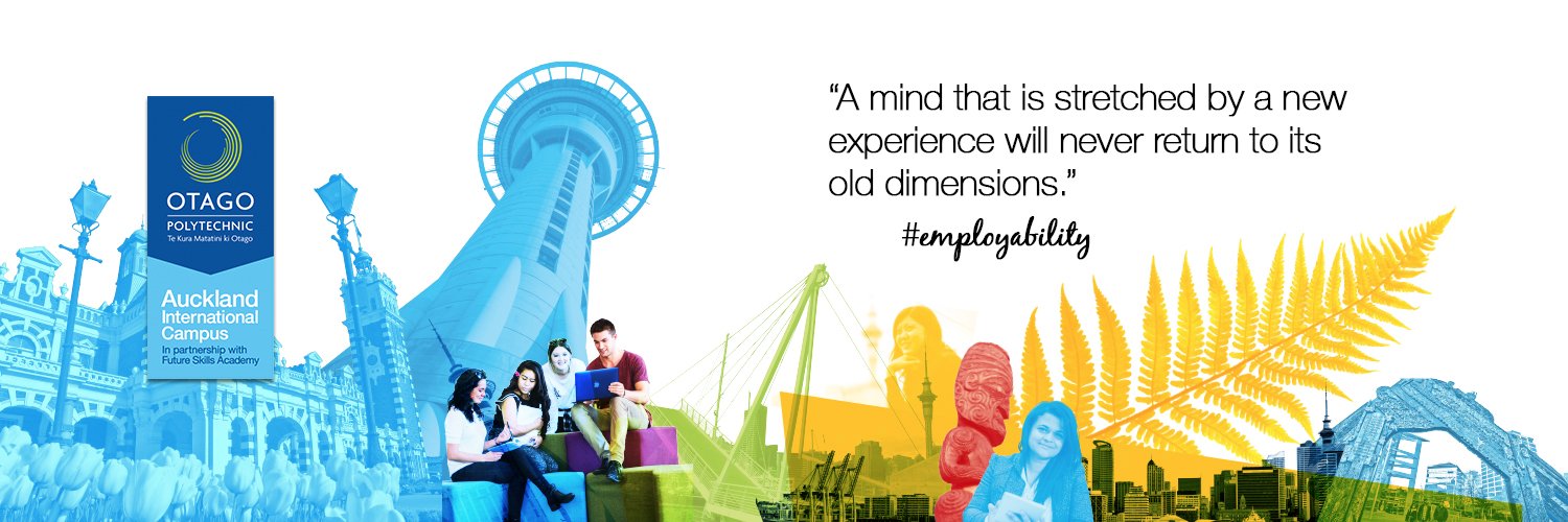 Otago Polytechnic Auckland banner