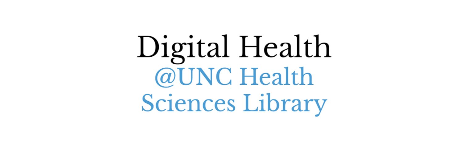 Digital Health @ UNC HSL banner