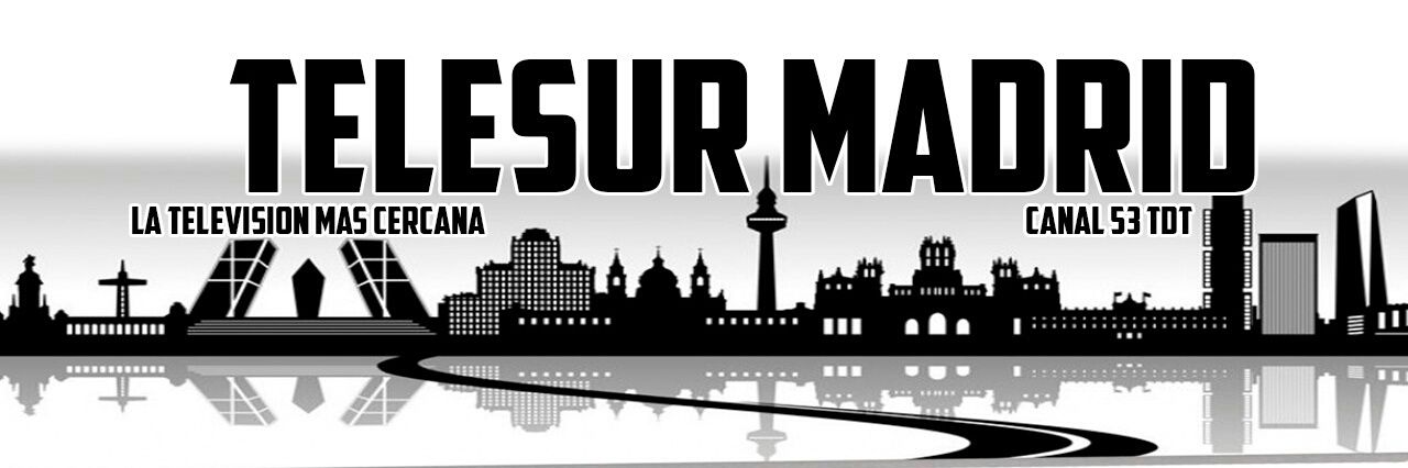 TeleSur Madrid banner