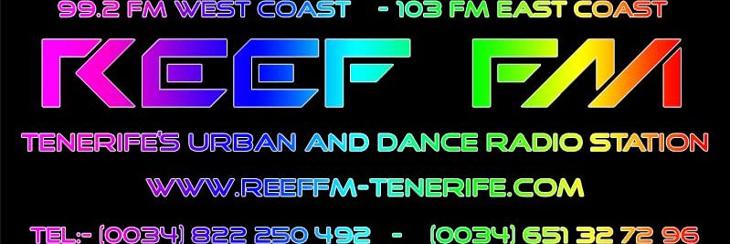 Reef Fm Tenerife banner