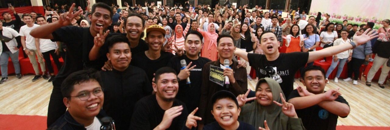 Stand Up Indo Palu banner