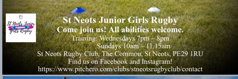 St Neots Rugby Club banner