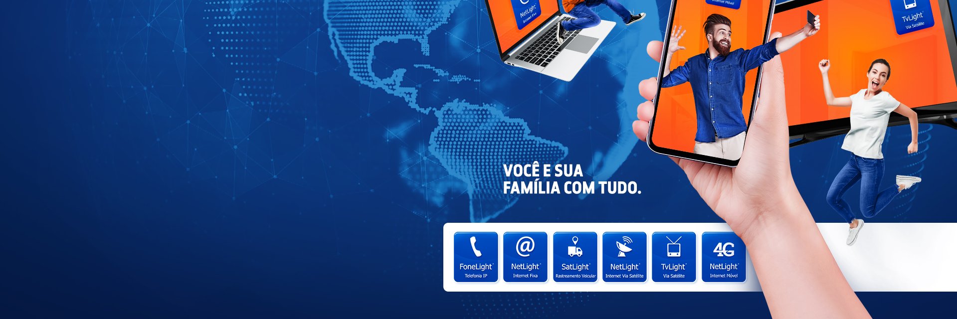 grupofonelight's profile banner image