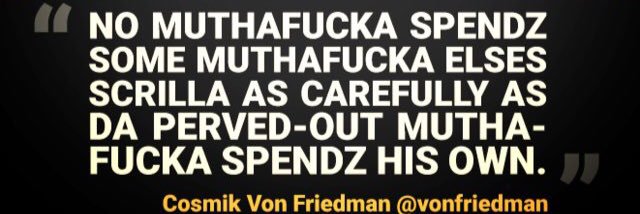 vonfriedman's profile banner image