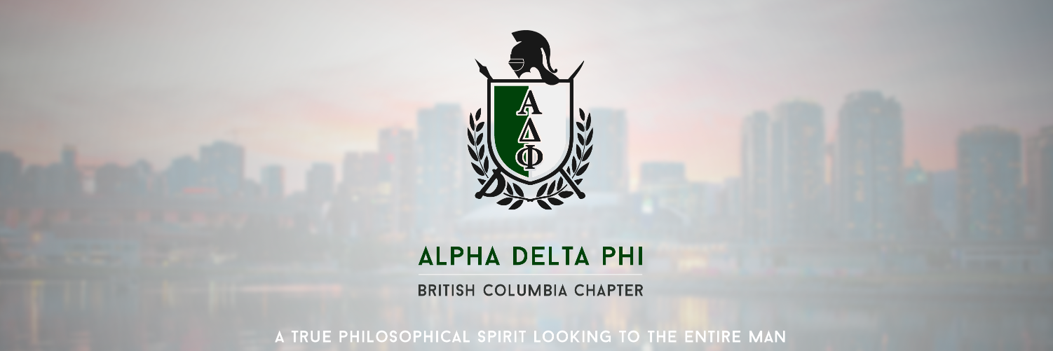 Alpha Delta Phi UBC banner