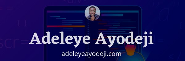 adeleyeayodeji_ Profile Banner