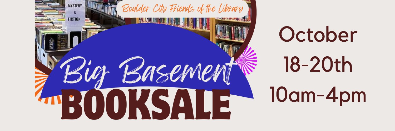 Boulder City Library banner