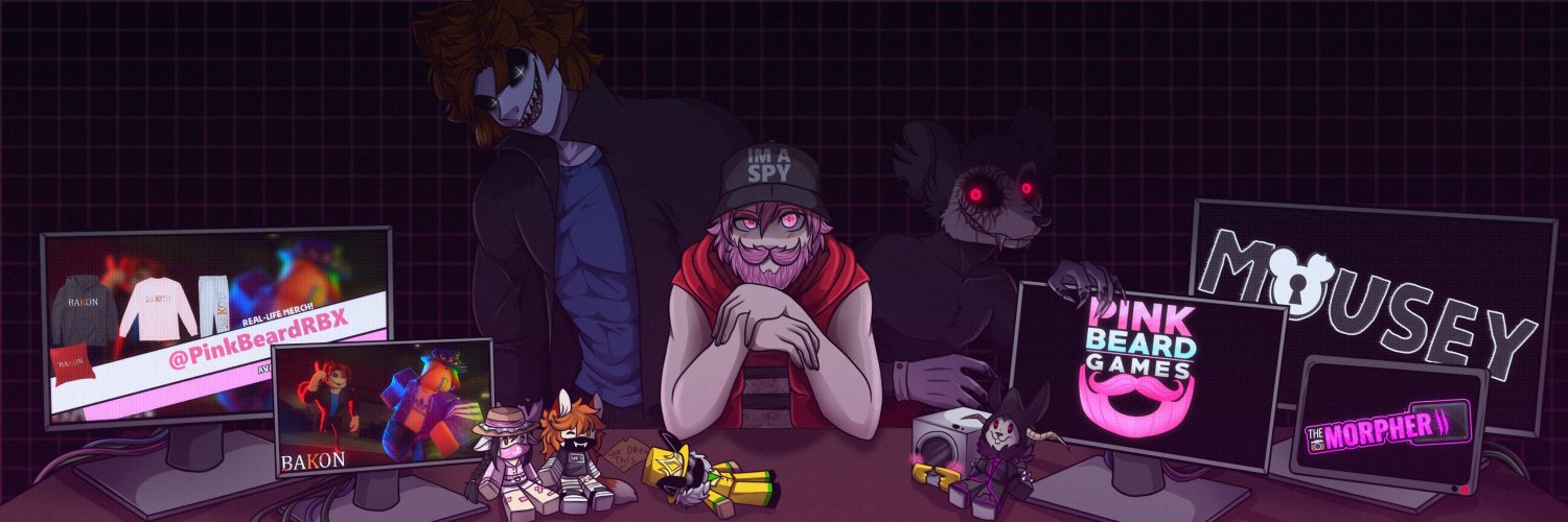 Pink Beard Games banner