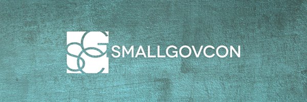 SmallGovCon Profile Banner