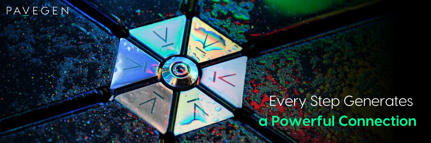 Pavegen banner
