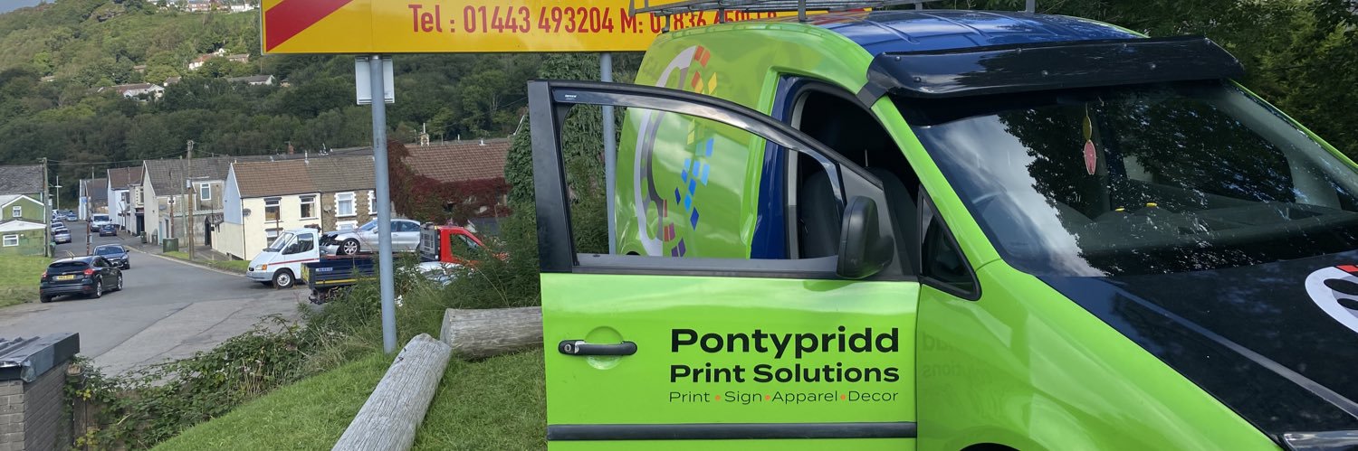 Pontypridd Print Solutions banner