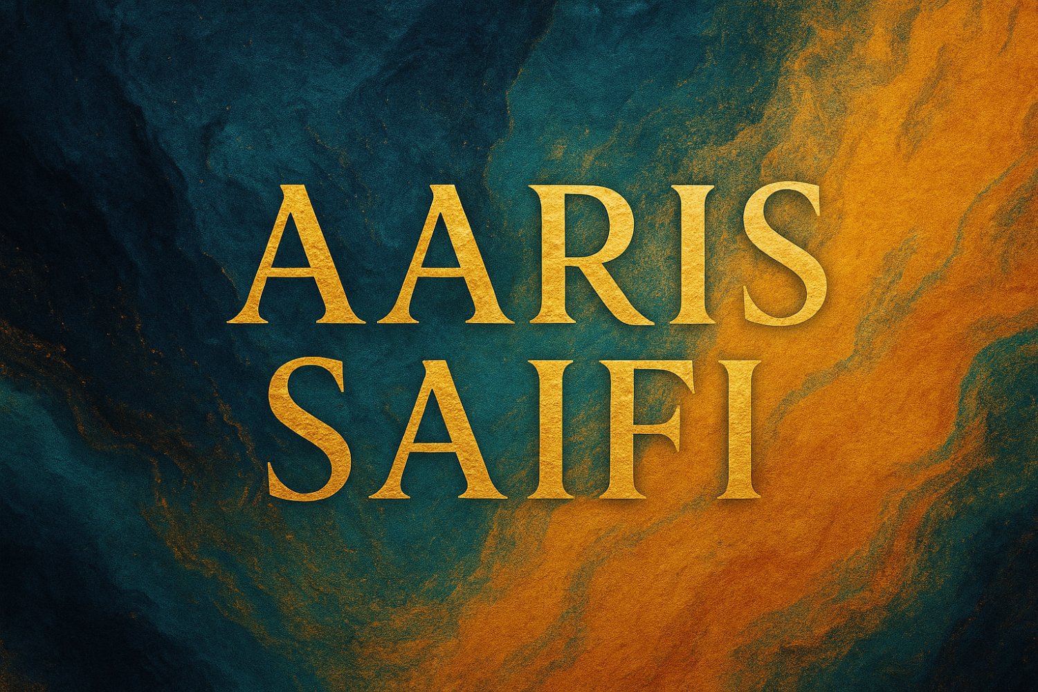 Aaris Saifi banner