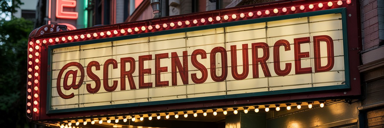 Screen Sourced's banner
