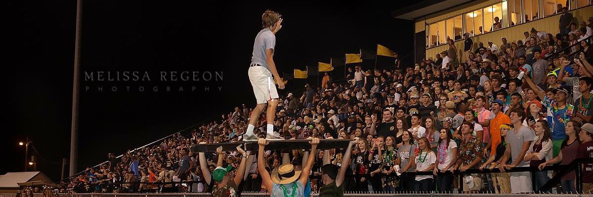 BHS student section banner