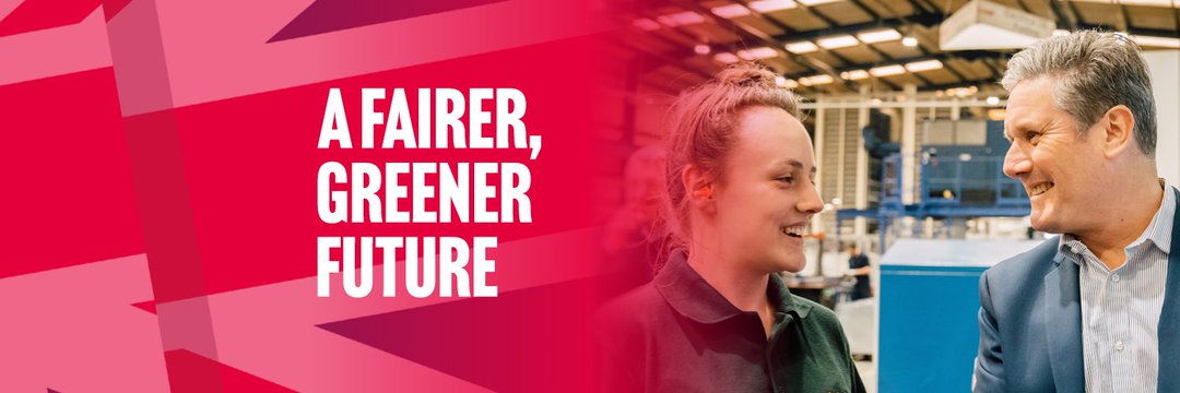 #VoteLabour 🗳️🌹 banner