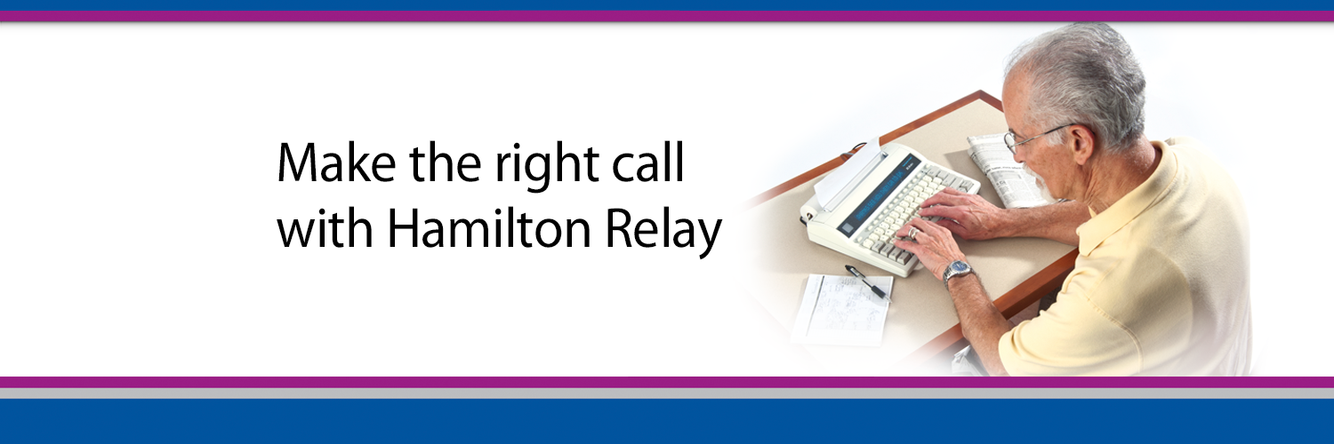 Hamilton Relay banner