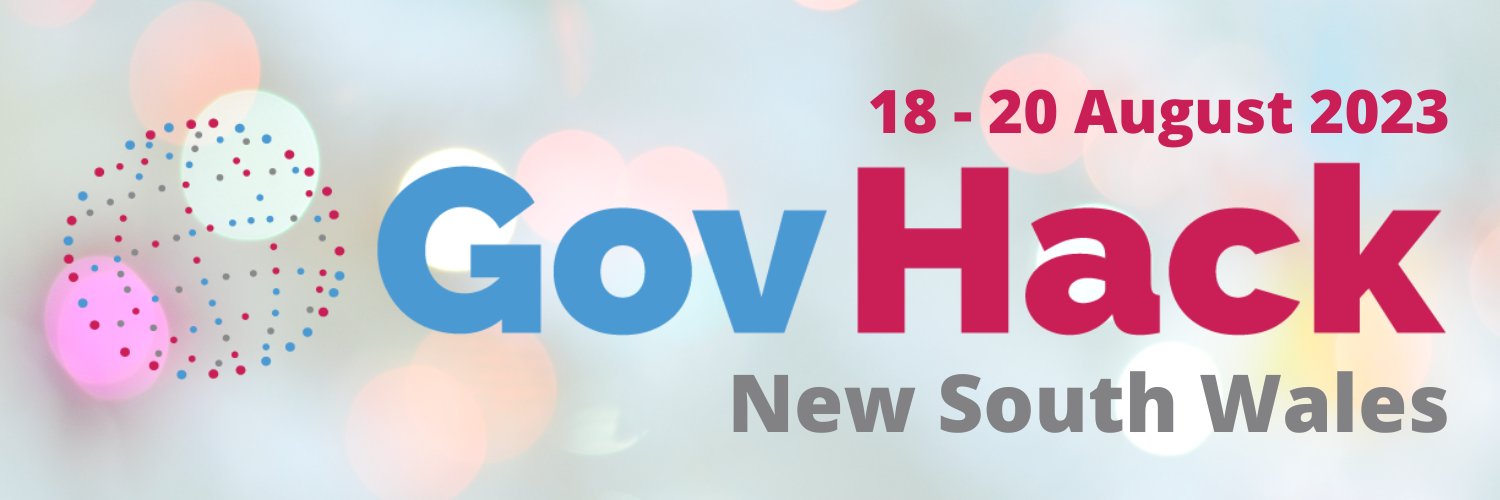 GovHack NSW banner
