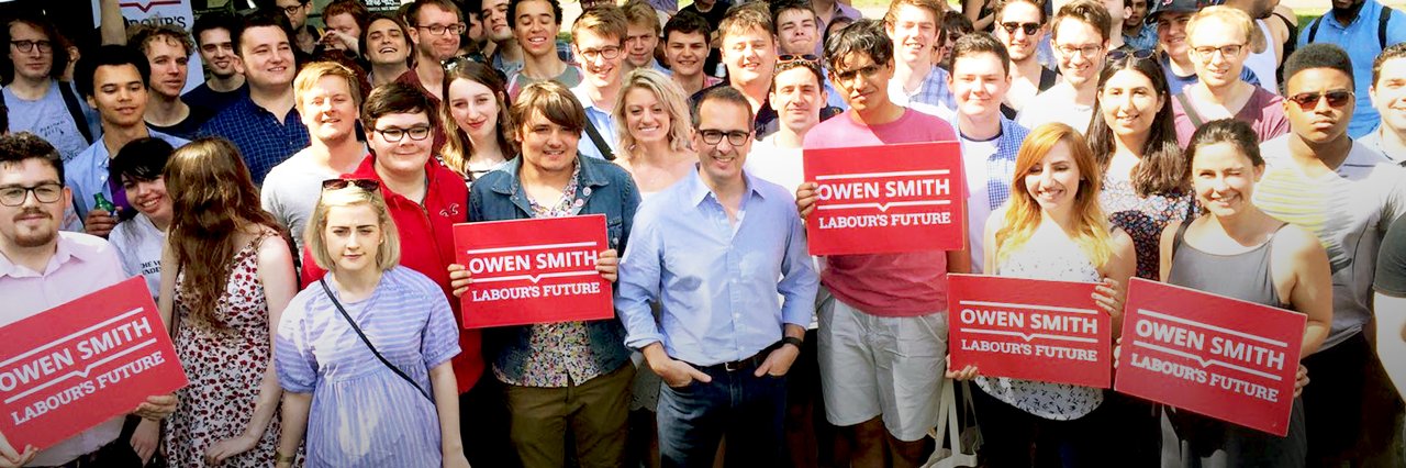 Owen Smith 2016 banner